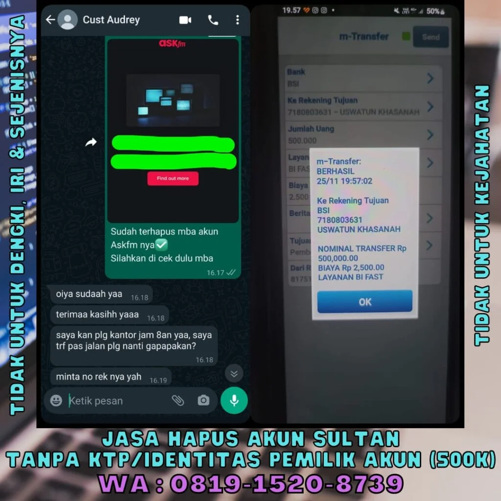 Jasa Hapus Akun ASKfm
